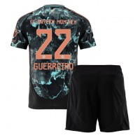 Bayern Munich Raphael Guerreiro #22 Vonkajší Detský futbalový dres 2024-25 Krátky Rukáv (+ trenírky)